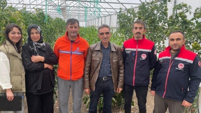 Erzurum'da çiftçilere Cuma Buluşması ile bilgilendirme yapıldı