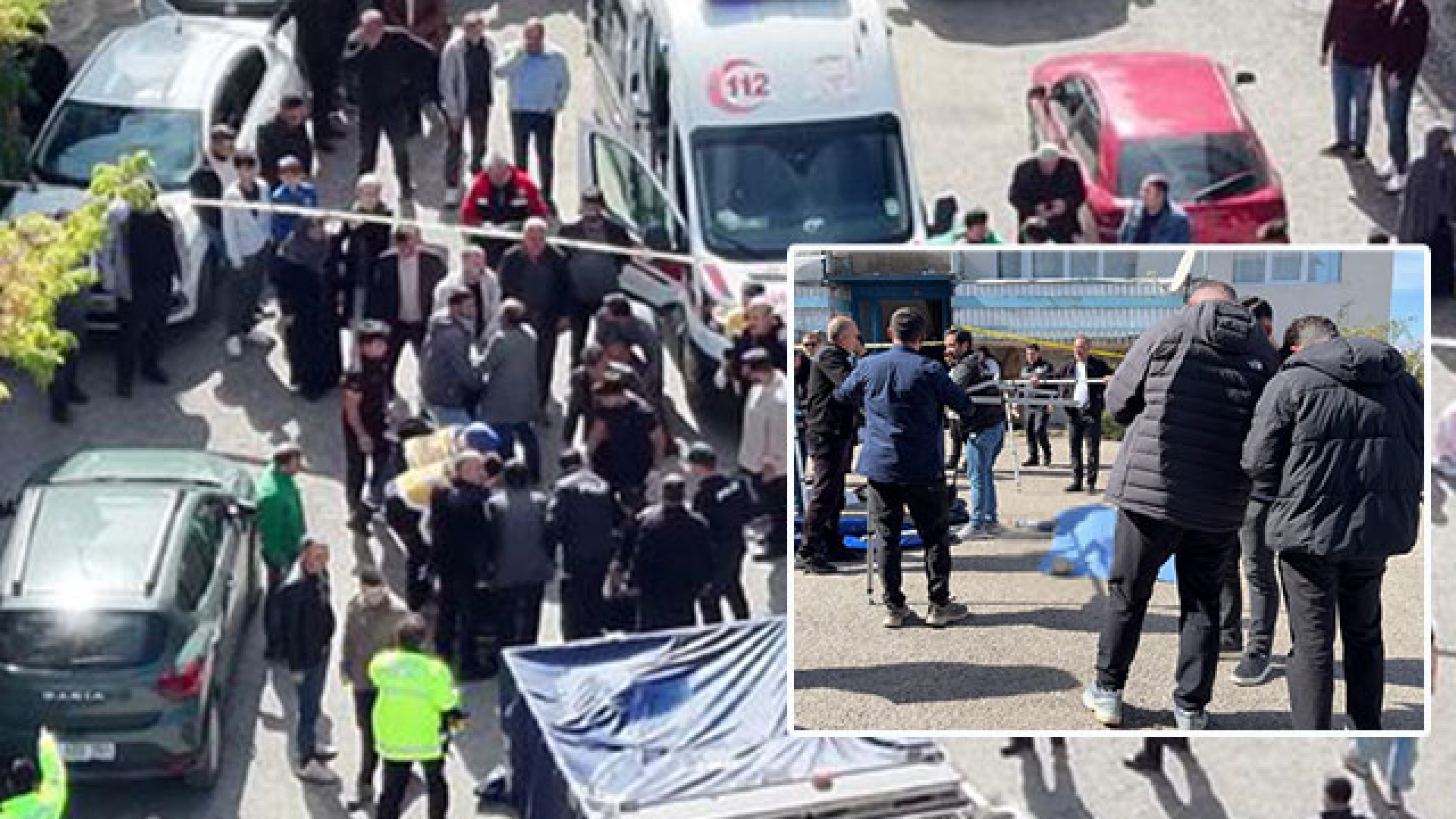 Erzurum'da çöp kamyonu 2 çocuk annesi Elif Kaya'ya çarptı