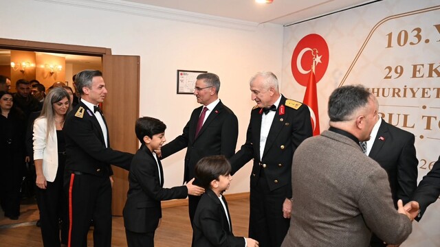 Erzurum'da Cumhuriyet Bayramı'nın 103. yılı kutlandı