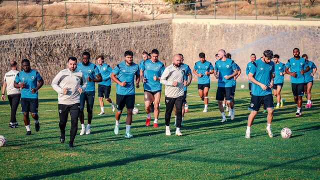 Erzurumspor FK, Gaziantep FK ile maça hazırlandı