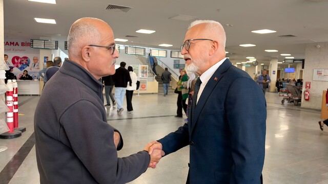 Eskişehir'de Hasta Hakları Günü'nde hastaneler ziyaret
