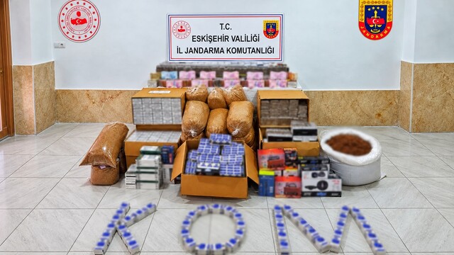Eskişehir'de kaçak sigara operasyonunda büyük tutuklama