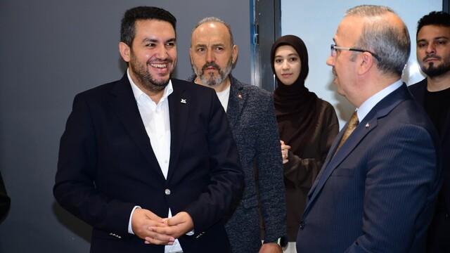 Eskişehir İl Milli Eğitim Müdürü Sinan Aydın TÜGVA'yı ziyaret etti