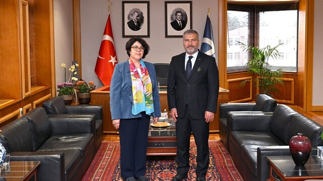 ESOGÜ Rektörü Gümüşsoy, Adıgüzel'e iade ziyaretinde bulundu