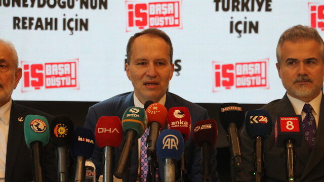Fatih Erbakan: Huzura ve barışa yol açacak sürece duramayız