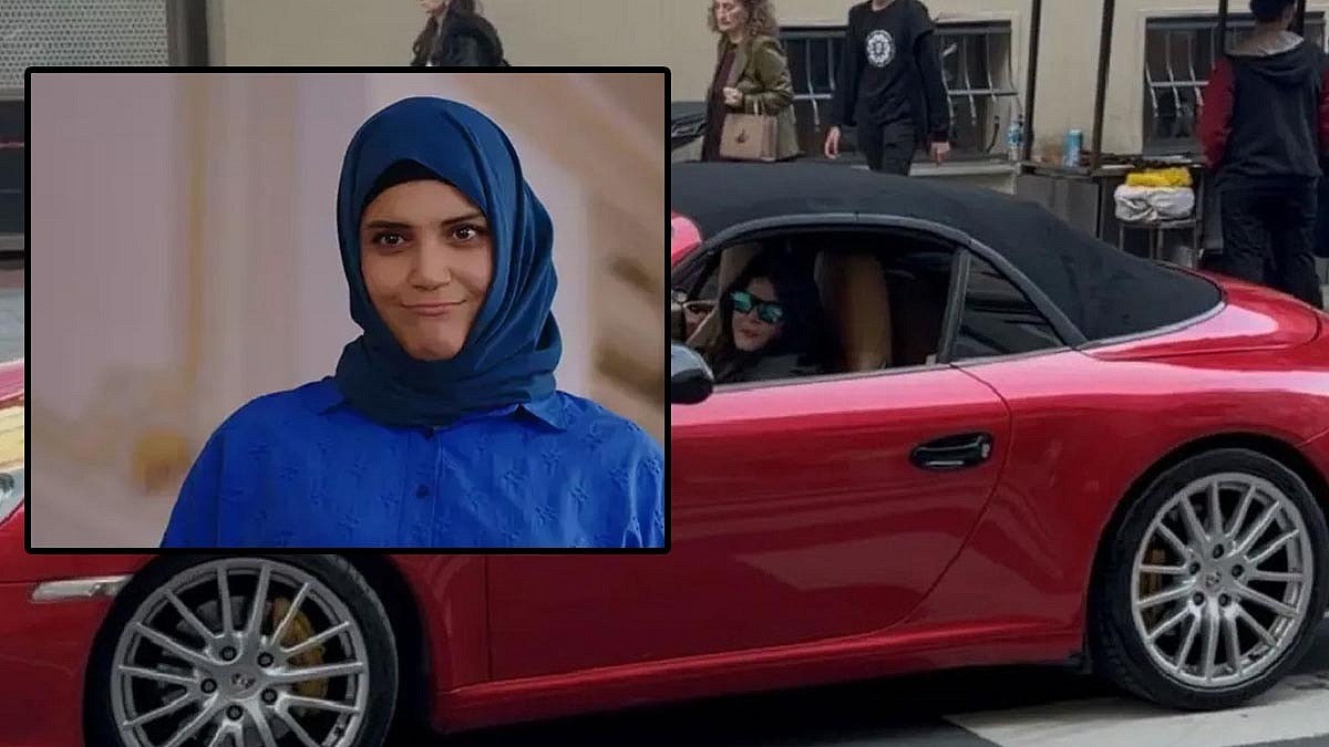 Feyza Civelek, 9 milyon liralık aracıyla Nişantaşı'nda