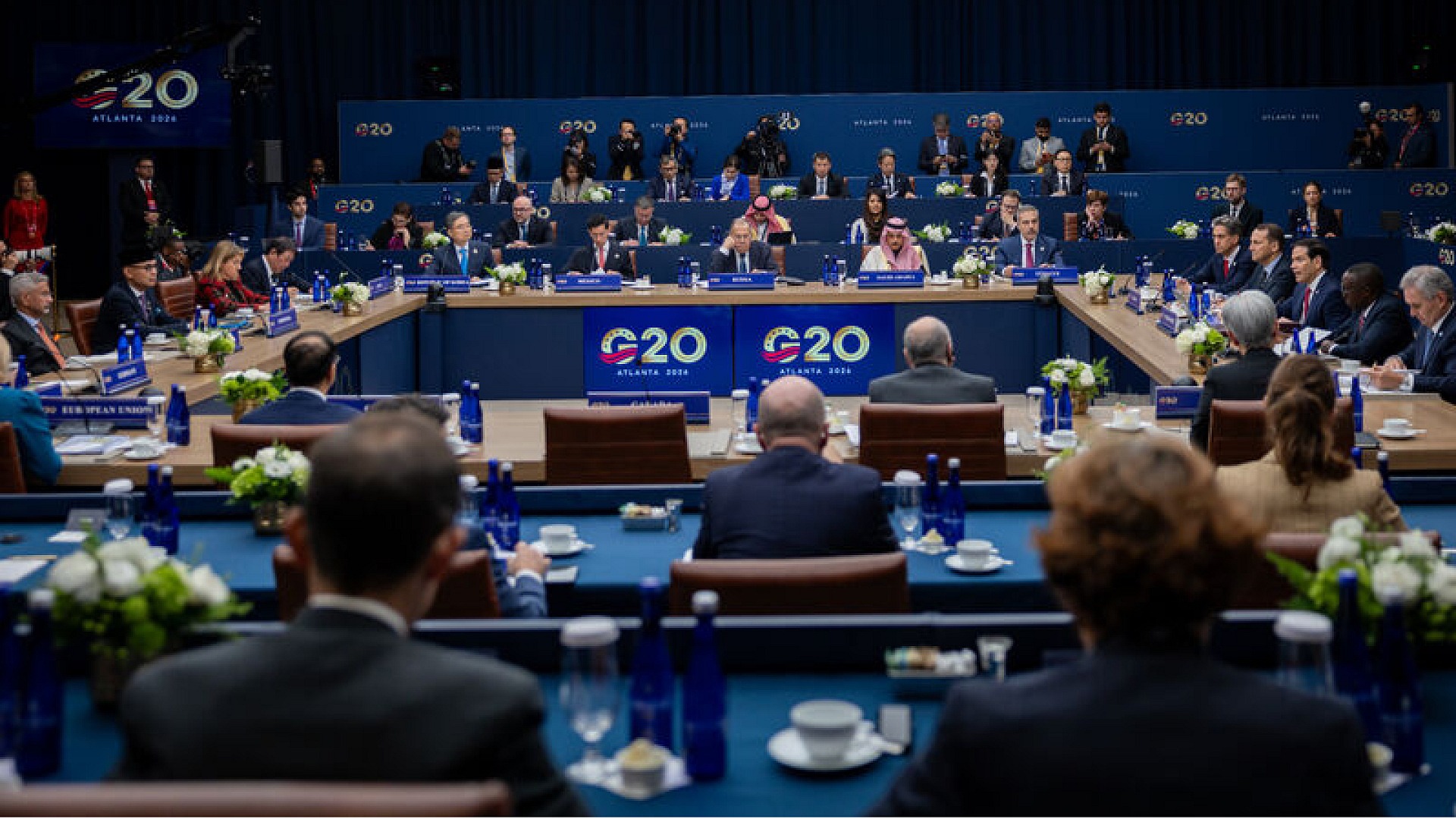 G20 Dışişleri Bakanları Toplantısı aile fotoğrafı olmadan
