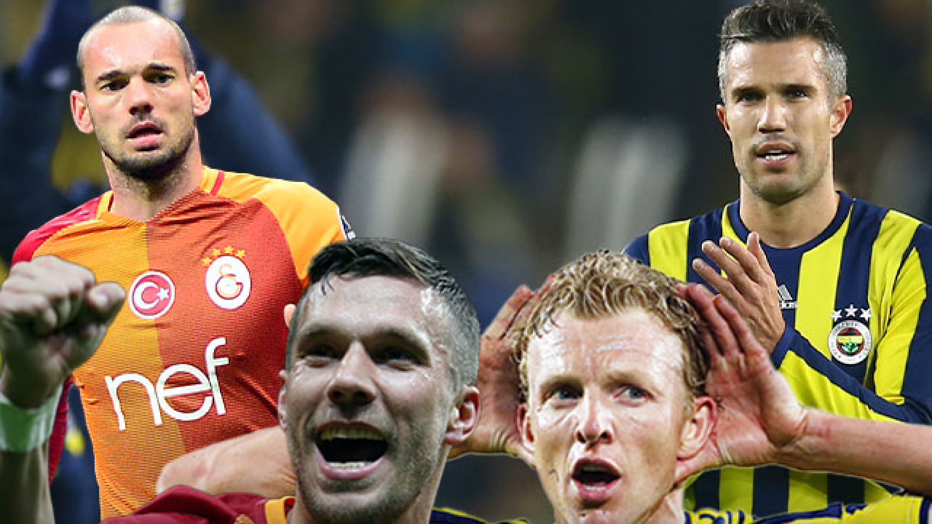 Galatasaray-Fenerbahçe derbilerinde yabancı futbolcular