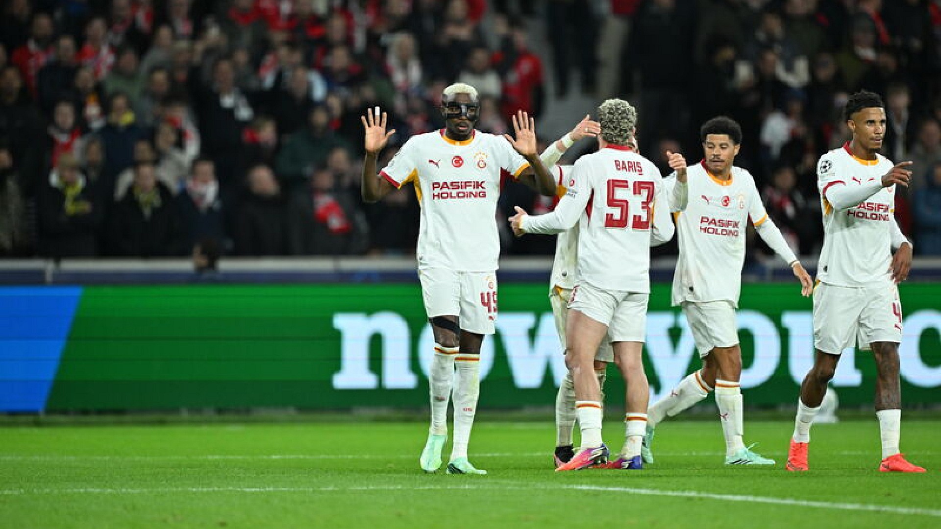 Galatasaray, Lille'i 4-2 mağlup etti