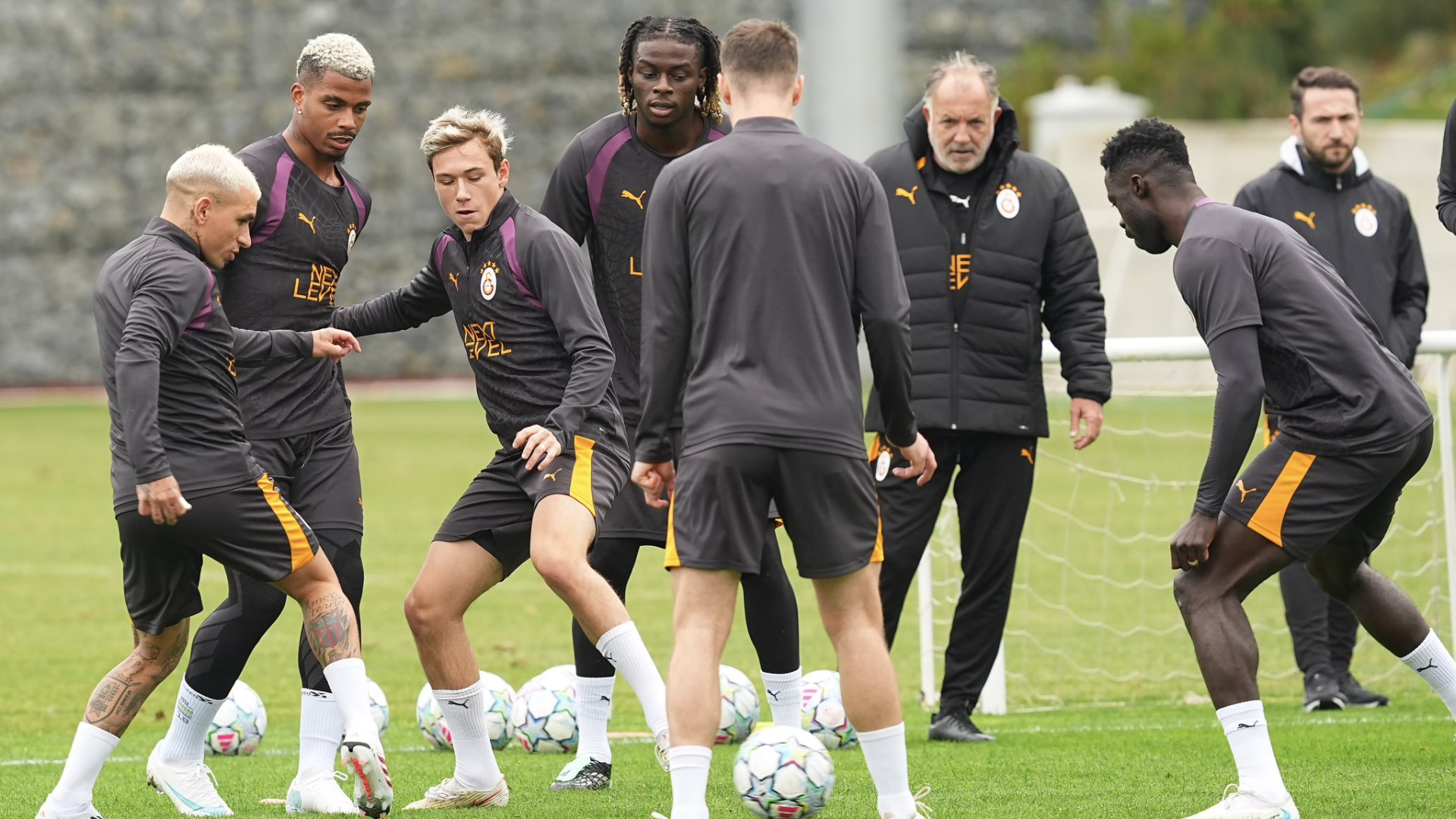 Galatasaray Lille ile oynayacağı maça hazırlandı