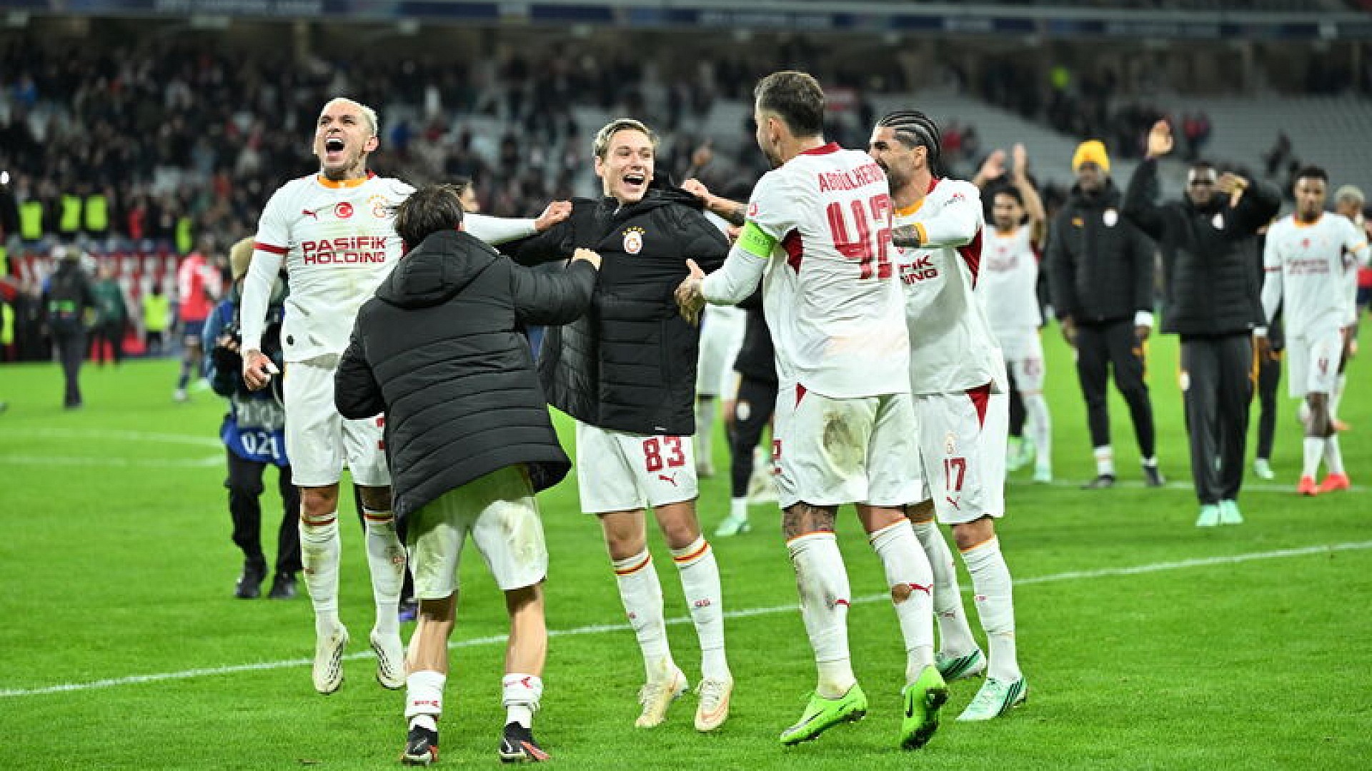 Galatasaray, Lille karşısında 25 yıl sonra galip geldi