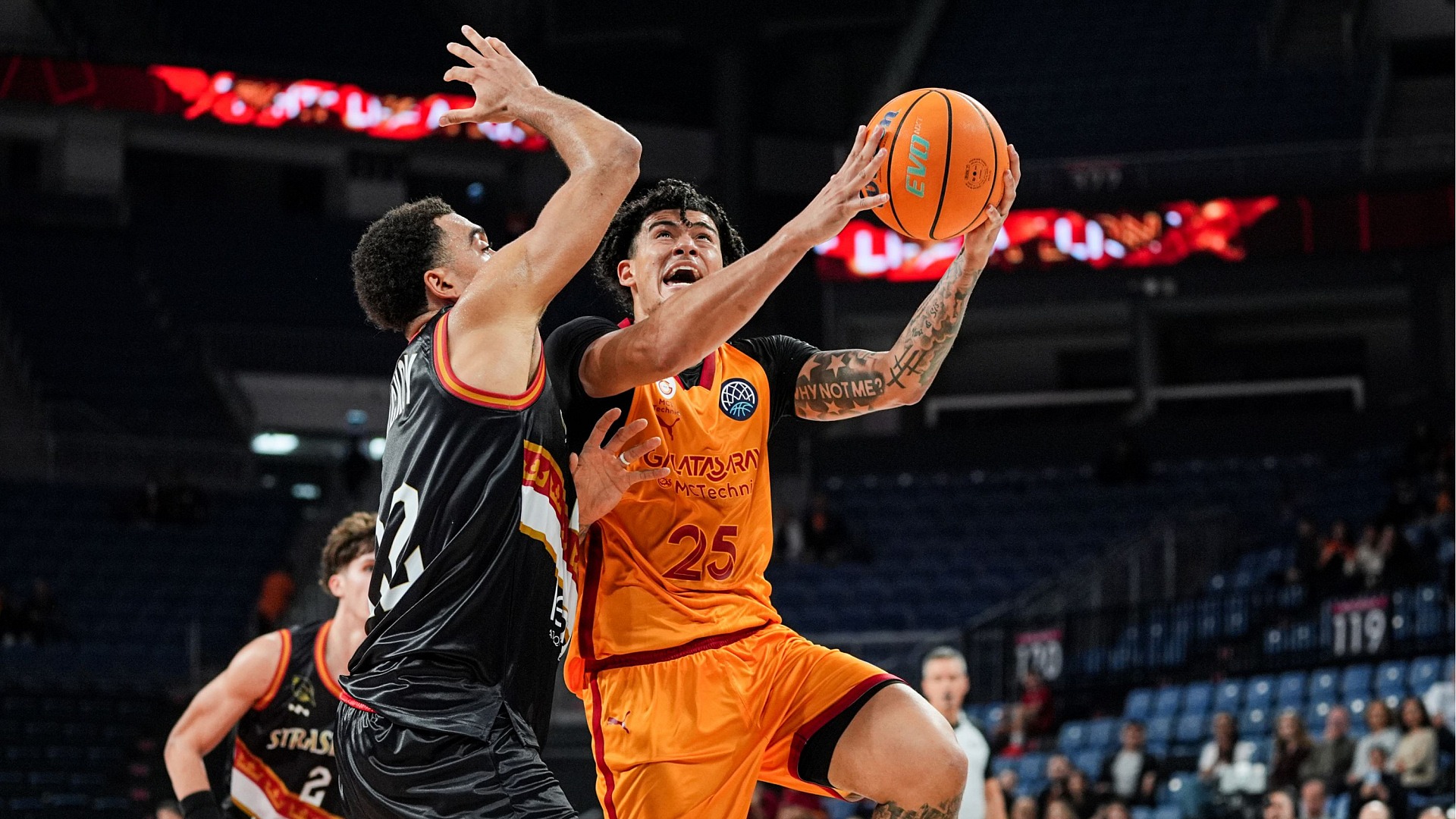 Galatasaray, Strasbourg'u Basketbol Şampiyonlar Ligi'nde yendi
