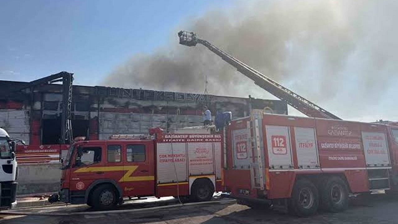 Gaziantep'te fabrika sahibi, yangın nedeniyle tutuklandı