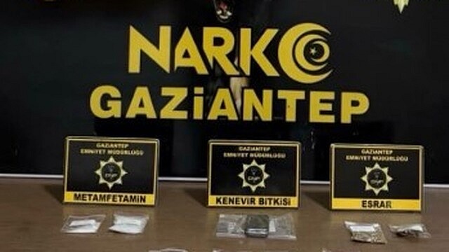 Gaziantep'te narkotik operasyonlarında 294 kişi yakalandı