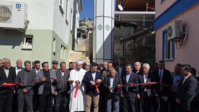 Gedikli Köyü'nde kadın taziye evi açılışı gerçekleşti