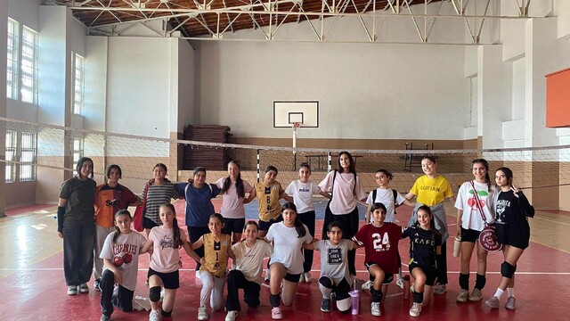 Germencik'te çocuklar kış kurslarıyla spor yapıyor