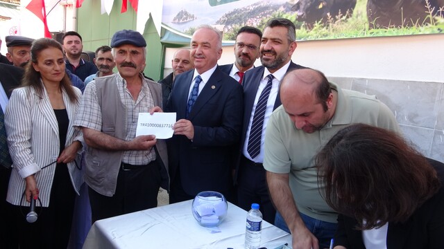 Giresun'da manda yetiştiriciliği için damızlık boğa desteği