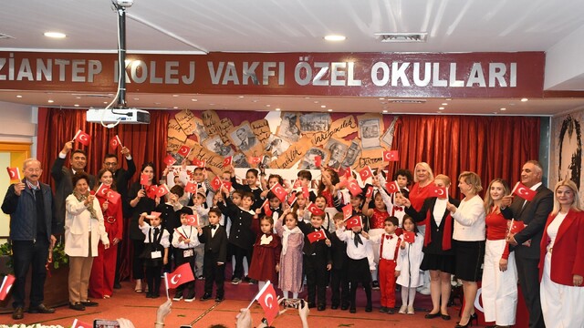 GKV özel anaokulundan Cumhuriyet'in 103. yılına özel kutlama