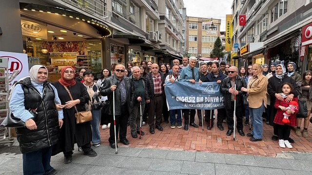 Görme engellilerden erişilebilirlik çağrısı