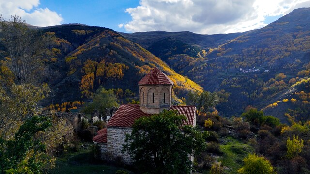Gümüşhane sonbaharda eşsiz manzaralar sunuyor