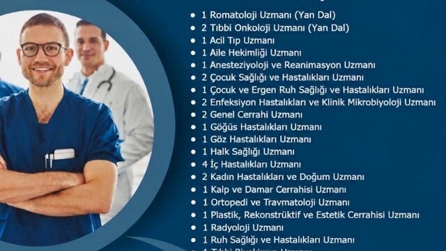 Hakkari'ye 56 hekim kadrosu tahsis edildi