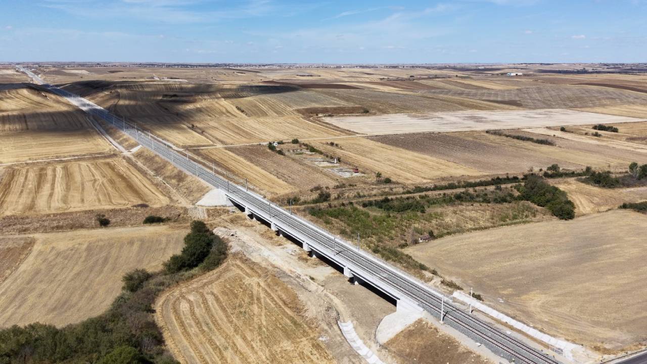 Halkalı-Kapıkule hızlı tren hattı 9 Ekim'de hizmete açılıyor