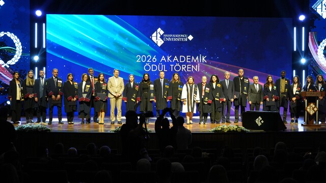 Hasan Kalyoncu Üniversitesi'nde başarılar ödüllendirildi