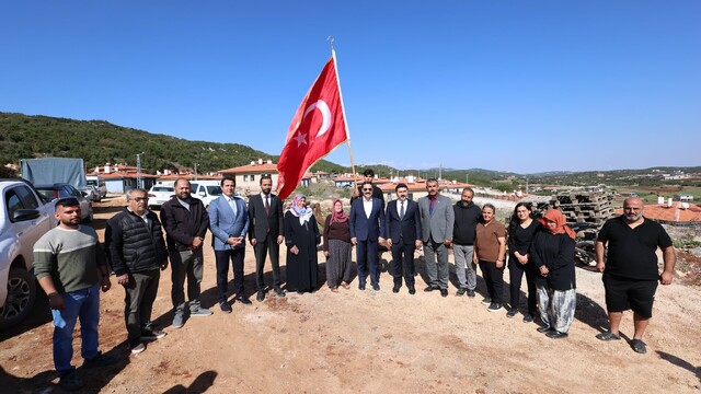 Hatay Valisi Masatlı, Kışlak Mahallesi'nde karşılandı