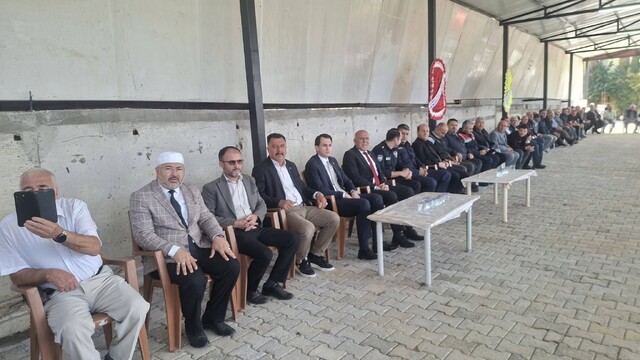 Hisarcık Kurtdere köyünde çok amaçlı salon açılışı yapıldı
