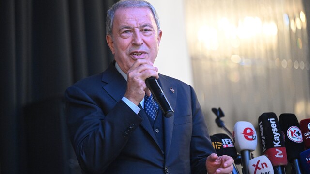 Hulusi Akar, Kayseri'de HAGİAD gala gecesinde konuşma yaptı