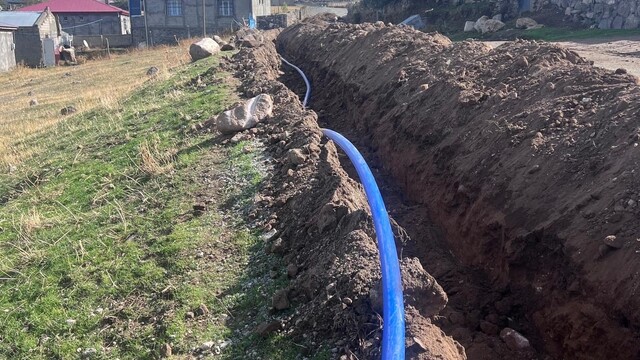Iğdır'da içme suyu altyapısı güçlendiriliyor