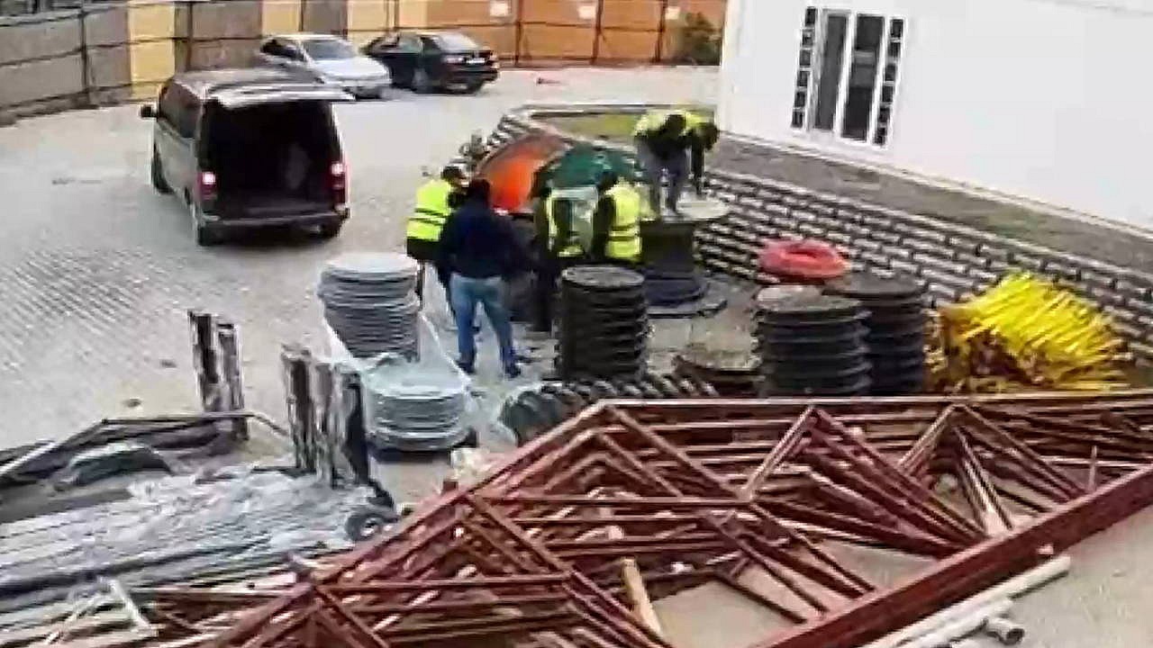 İnşaat şantiyesinde 1 milyon 400 bin lira hırsızlık