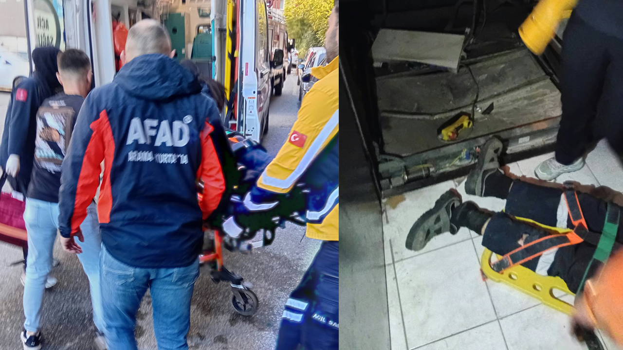 İş hanında asansör düştü: Kazım K. ağır yaralandı