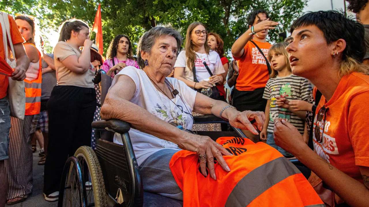 Maricarmen Abascal konut krizine karşı protestolarda hayatını kaybetti
