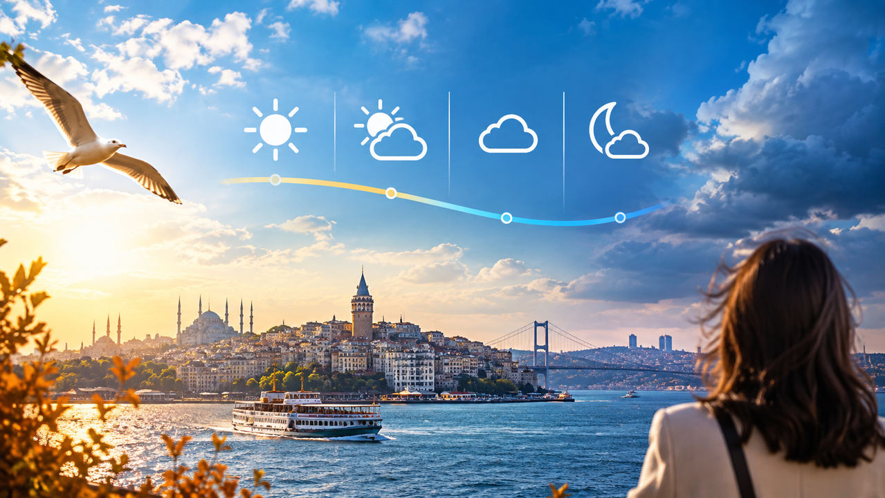 İstanbul'da önümüzdeki hafta hava durumu tahmini açıklandı