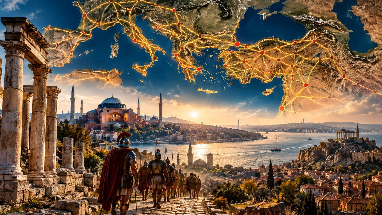 İstanbul, Roma İmparatorluğu'nun yol ağını geride bıraktı