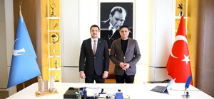 İzmir Barosu Başkanı Serhat Sökmen'den Aliağa'ya ziyaret