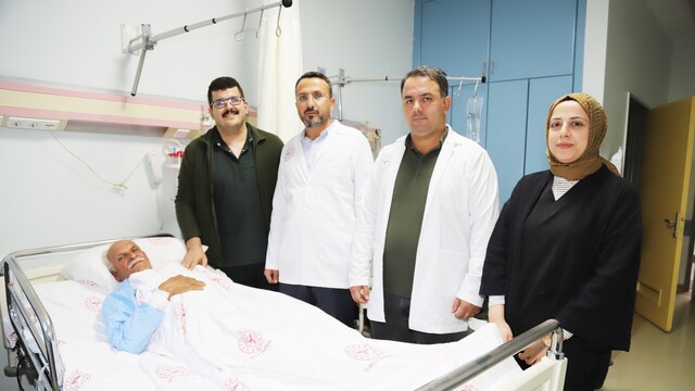 Kâhta Devlet Hastanesi'nde balon anjiyoplasti yapıldı