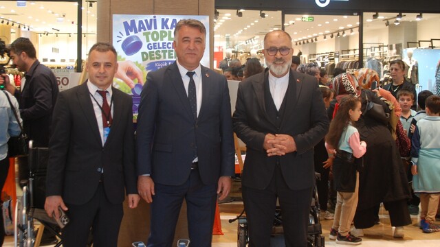Kahramanmaraş'ta 15 bin 700 engelliye mavi kapak desteği