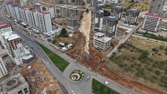 Kahramanmaraş'ta Tömek Kavşağı'nda trafik projeleri