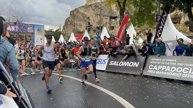 Kapadokya Ultra Trail'e 3 bine yakın sporcu katıldı
