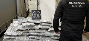 Kapitan Andreevo'da Türkiye'ye 221,73 kilo esrar ele geçirildi