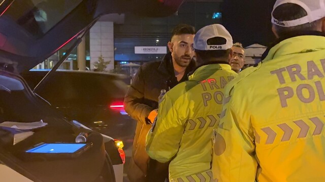 Kayseri'de alkollü sürücünün yalanı polise mal oldu