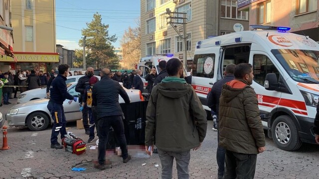 Kayseri'de cinayet davasında sanık mahkeme karşısında