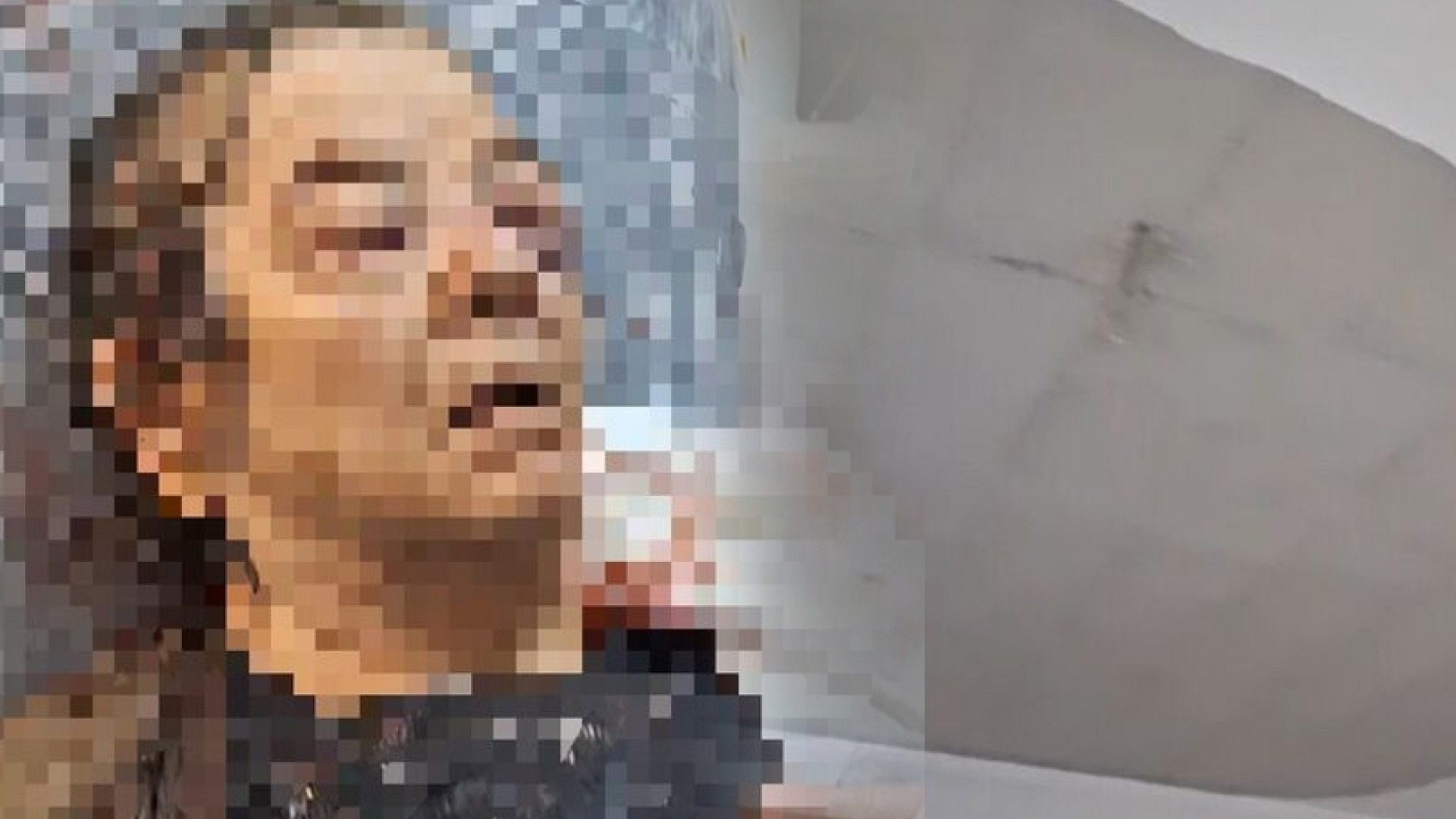 Kayseri'de tavandan düşen moloz, kadını yaraladı