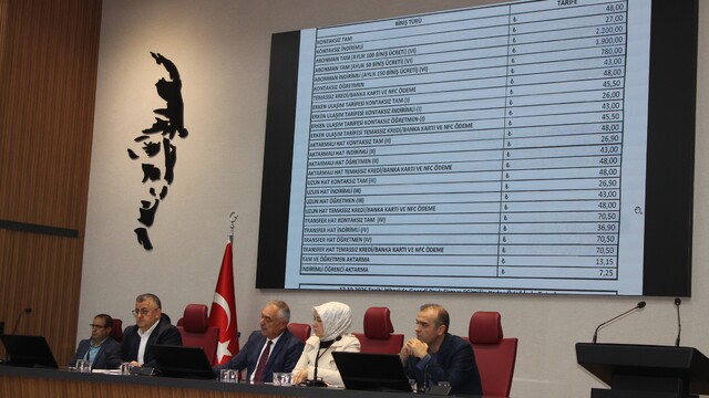 Kayseri'de toplu ulaşım ücretlerine güncelleme yapıldı