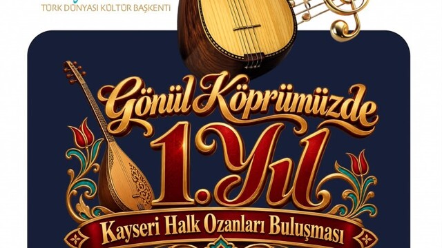 Kayseri Halk Ozanları Kültür Evi'nde buluşma yapılacak