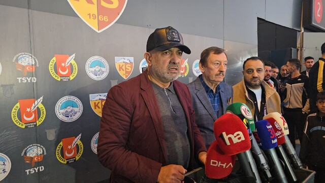 Kayserispor Başkanı Çamlı Selçuk Şahin'e sert tepki gösterdi