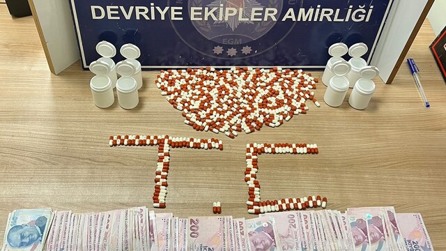 Keşan'da 413 sentetik ecza ele geçirildi, 4 gözaltı