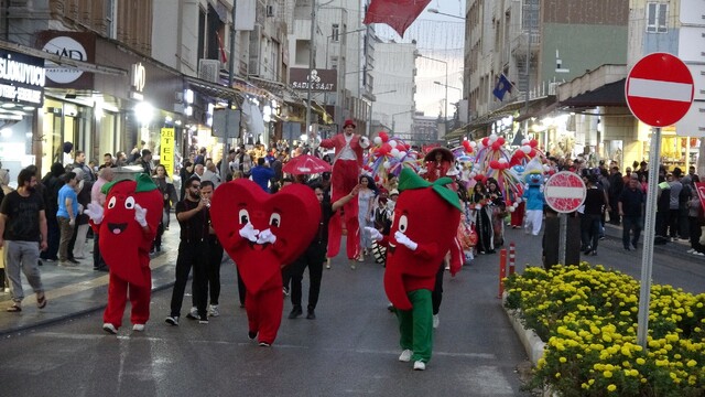 Kilis'te biber festivali coşku dolu anlar sundu